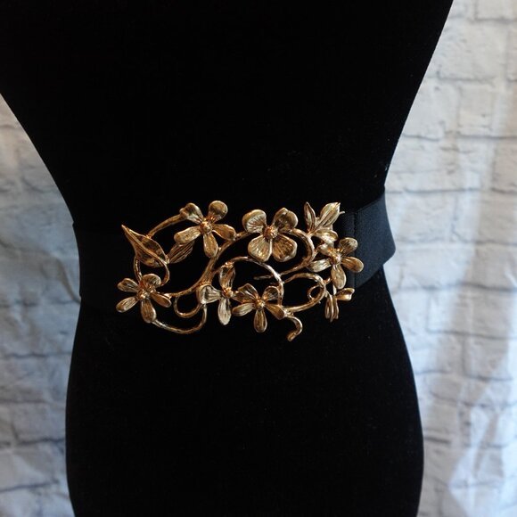 Zara Floral Stretch Belt - Picture 12 of 12